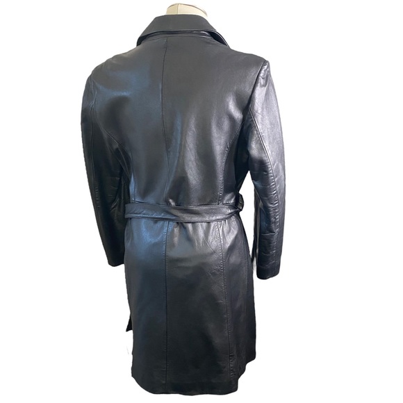 London Fog Genuine Leather Coat Womens - Picture 3 of 9